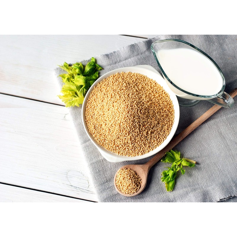 Food to Live Hulled Millet, 1 Pound – Whole Grain