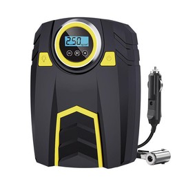 Tyre Inflator Air Compressor,12V DC Digital Car Tyre Pump,Preset Tyre Pressure & Auto Shutoff, Portable Car Accessories,Electric Air Pump 150 PSI For Car Tyres,Bikes,Football