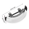WQAPVHBG Motorcycle Rear View Mirrors, 180 Degree Wide Angle Motorcycle