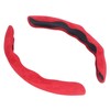 2PCs Car Steering Wheel Cover Segmented Protector Anti Skid Replacement