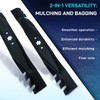 42" Mulching Blades Replacement 2 Pack - Compatible with Cub