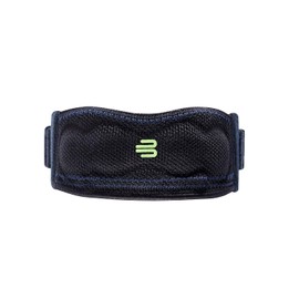 BAUERFEIND Sports Knee Strap - Adjustable Patellar Knee Strap for Sports, Running, Fitness Training and Active Lifestyles, Lightweight Breathable Design - Black, Medium