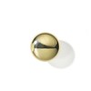 Khtumeware 10 Pack 1-1/4 inch(32mm) Polished Brass Cabinet Knobs -