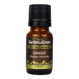 Ginger Essential Oil (100% Pure and Natural, Therapeutic Grade) from Garden of Green