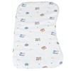 Baby Nursery Pillow Pure Cotton Cartoon Print Wave Single Layer