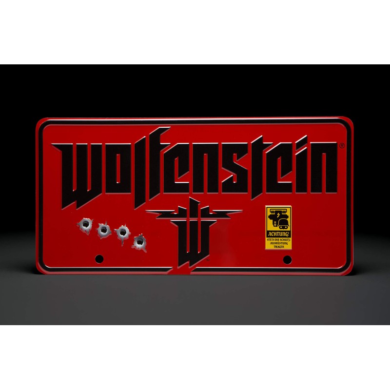 Doctor Collector Wolfenstein The New Colossus Metal Sign