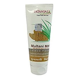 Patanjali Multani Mitti Face Pack 60 grams x pack of 2