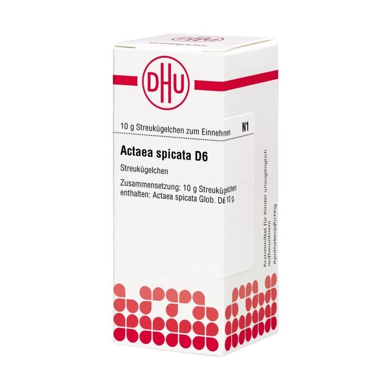 Actaea spicata D6 DHU Globules, 10 g Globules