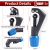 Sharp-tec 4-30mm Pipe Cutter, Adjustable Tube Cutter with Aluminum Alloy