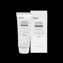Essello Pure Vice Mild Sun Safe 60ml Inorganic Tea+Sample / 에쎌로 퓨어바이스 마일드 선 세이프 60ml 무기자차+샘플