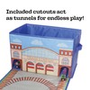 Zany Trains - Train Storage Bin and Play Mat -