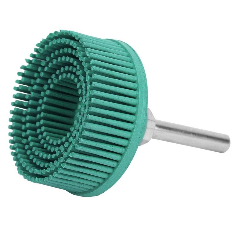 Bristle Brush Disc 2 Inch Rubber Sanding Brush Polishing Sanding