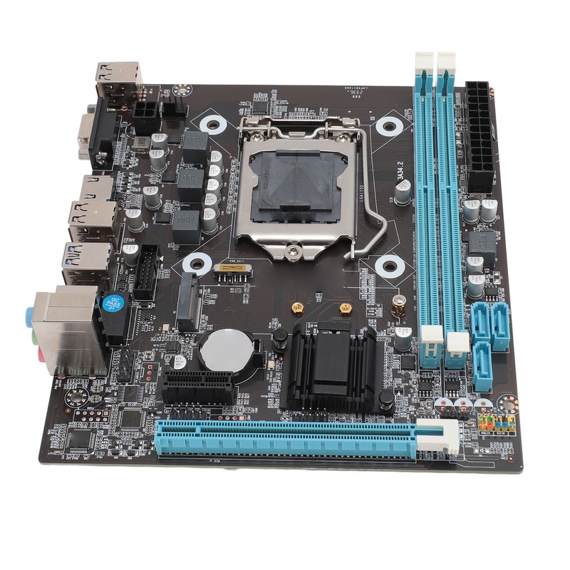 H81G Gaming Motherboard Dual Channel DDR3 Gigabit Network Card PC