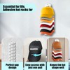 Hat Stand for Baseball Caps，Hat Hangers Holder for Wall, No