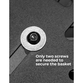 KEMIMOTO Universal Rear Rack Luggage Storage Basket Compatible with Trail 125 CT125 Grom Monkey Navi Super73 Aluminum MOLLE Crate Folding Storage Basket Holder Electric Bike Luggage Rack