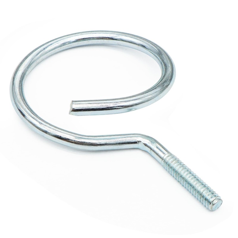 Xadnitu 100 Pieces 2" Diameter Threaded Bridle Rings, Heavy Duty