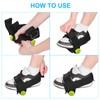 PATIKIL Dumbbell Foot Attachment, 2 Pack Adjustable Ankle Weights Dumbbell