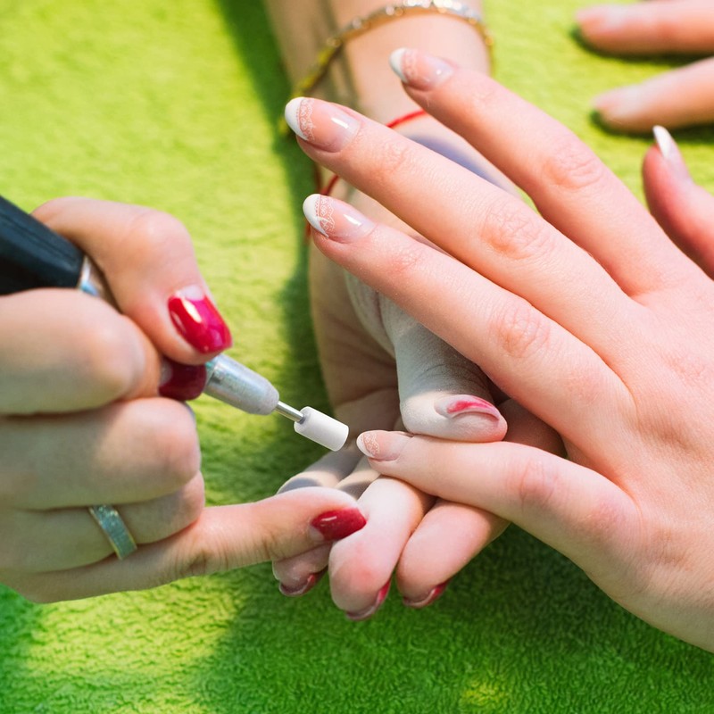 PAGOW 15 Pcs Nail File Replacement Head Refills Set for