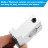 PATIKIL SK12 Aluminum Linear Motion Rod Rail Clamping Guide Support,