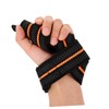 WHAMVOX 2pcs Weight Lifting Grip Straps Durable Wrist Bands for