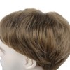 Lydell Short Straight Synthetic Wigs with Bangs for Men Light