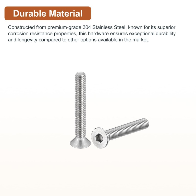 DTGN #10-32 x 1-1/4" Flat Head Socket Cap Screws, 10