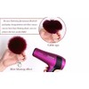 Double Smile Fluffy Bag Charm Cute Pom Keychain Pendant Fake