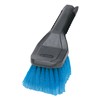 Carrand 94025 Body Brush with Comfort Grip Handle, Black