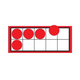 Carson-Dellosa 120498 Ten Frames and Counters Curriculum Cut-Outs