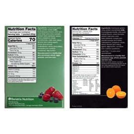 PROTIFIT - High Protein Berry Blast & Orange Fruit Drink 2 Pack, 15g Protein, Low Calorie, Sugar Free, Ideal Protein Compatible, 7 Servings Per Box, (2 Pack)