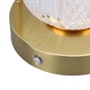 Cordless Rechargeable Lantern LED Table Lamp 3600mAh Battery Operated Stepless