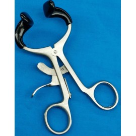 CYNAMED USA New O.R Grade Molt Mouth Gag Blue 3.5" Dental Surgical Instrument with Silicone