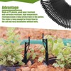 GlikCeil 100 Pcs 12.8" Irrigation Drip Support Stakes 1/4 Inch