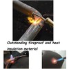 Aisetmoon 2 Pack Carbon Felt Welding Blanket Fireproof, 12"* 27"*5