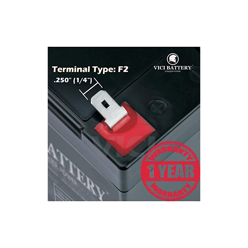 VICI Battery 12V 9AH Battery for Fire-Watch 411UDAC Alarm Communicator
