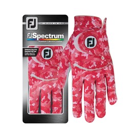 FootJoy Spectrum LLH Red Camo Golf Glove, M-L (65800)