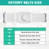 Ostomy Belt, Adjustable Stoma Support Belt, Universal Ileostomy Colostomy Belt