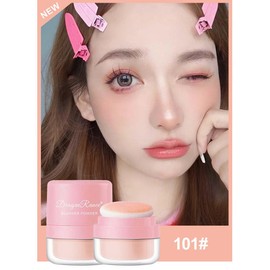 Multicolored cheek stick, solid color blush contour stick, long-lasting nude makeup, rouge mat, natural, whitening, multi-functional makeup stick, portable, waterproof and sweatproof, easy to color,