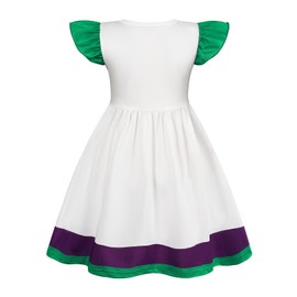 AmzBarley Buzz Dress Up Clothes for Girls Lightyear Costume Kids Birthday Gifts Party Dresses Role Play Outfit Age 4T