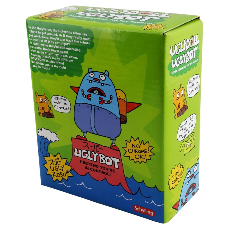 Freak Scene Robot Ugly Bots Red Robot Tin Robot