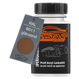 TRISTARcolor RAL 8011 Glossy Paint Pen 50 ml Quick Drying Nut Brown