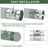 YOKIVE 4.9-inch HVAC Duct Manual Volume Backdraft Damper, Galvanized Iron