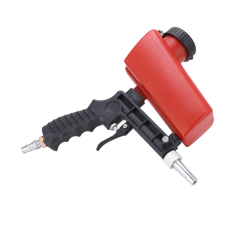Handheld Pneumatic Sandblasting Gun Portable Small 90psi Sand Blaster for