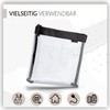 nex|trip Set of 2 Transparent Toiletry Bags for Liquids, Hand