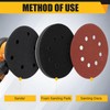 Giwiemi 4 Pack Orbital Sander Foam Pad, Professional Foam Sanding