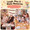 Hollowfly 30 Sets Grandparents Day Craft Mask DIY Art and