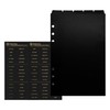 KENASTA A5 Personal Organizer Index Dividers 5 Stacks 6 Holes