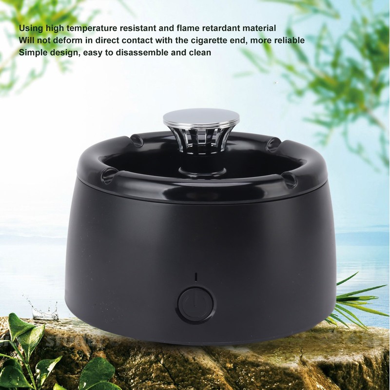 Smokeless Ashtray 2 in 1 Air Purifier Ashtray High Temperature