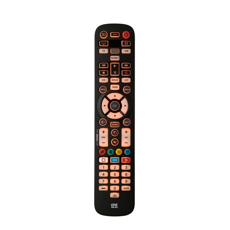 One For All Universal Essential 4-Device Remote