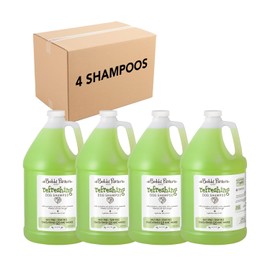Bobbi Panter Refreshing Dog Shampoo - Hydrates & Soothes Skin & Fur, Minimizes Itching & Dander, Eucalyptus Mint Scent, 30:1 Concentrated Formula, Made in USA, 1 Gal. (Case of 4)